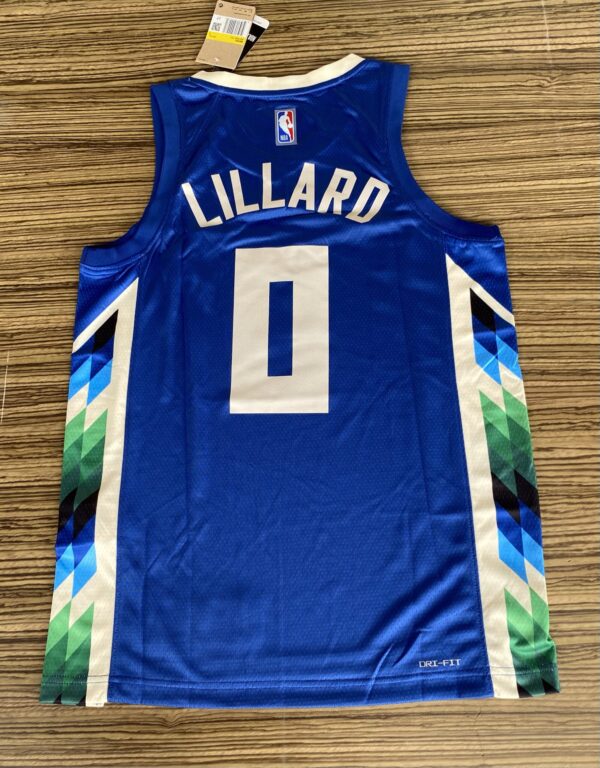 Milwaukee Bucks Jersey (Damain Lillard) - Image 2