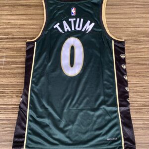 Boston Celtics City Edition Jersey(Jayson Tatum) Champion of Gold