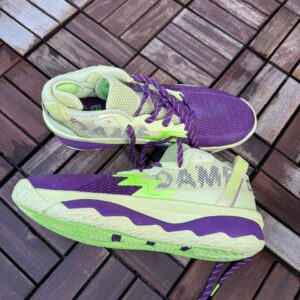 New Adidas Dame 8 Yellow Tint Size 13